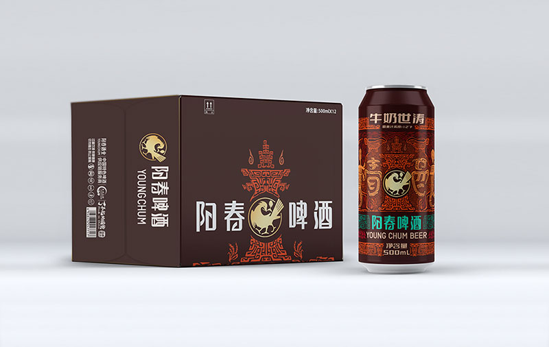 陽春原漿牛奶世濤風味啤酒500ml罐裝