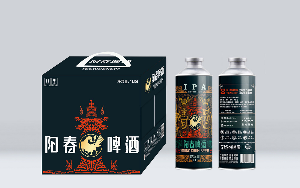 陽(yáng)春啤酒-IPA-1L桶（38口）
